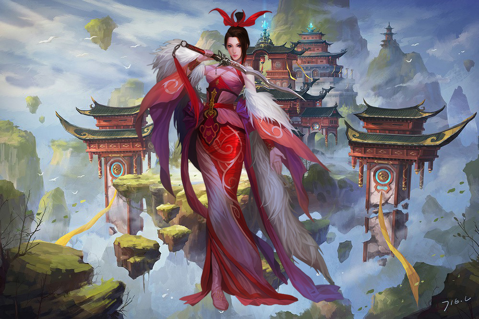 不过形势很快就急转直下，巫师回来了。他带来了两头凶狠的恶龙，在城市上空盘旋。