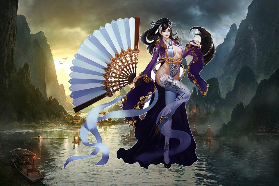 一群披着“坚甲厚盾，好像是机器人似的士兵，在外面一步一步地走了进来。