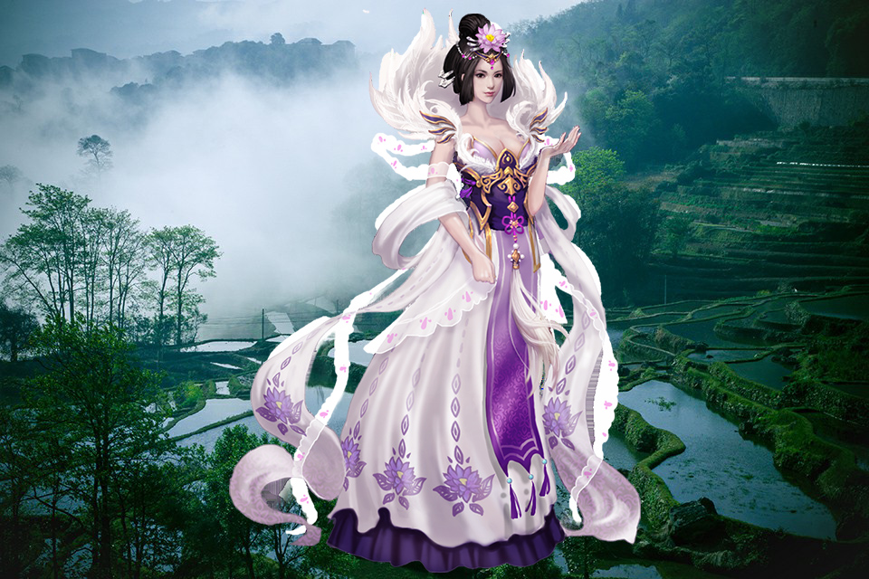 在建筑一侧，一块巨大的海报，格外惹人瞩目，那是一部电影的宣传广告。